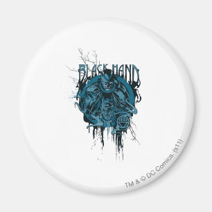 Black Hand - Graphic Collage Magnet