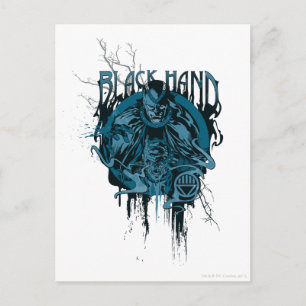 Black Hand - Graphic Collage Postcard