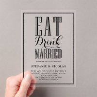 Black Hand Lettered Calligraphy Wedding