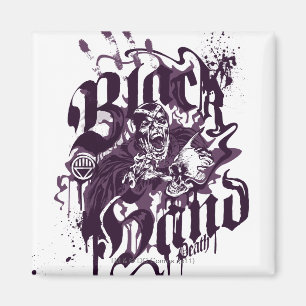 Black Hand - Purple Collage Magnet