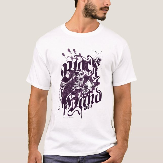 Black Hand - Purple Collage T-Shirt (Front)