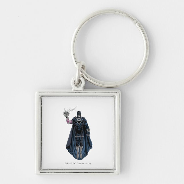 Black Hand with Skull 1 Keychain (Front)