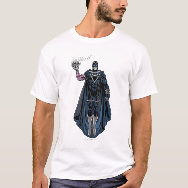 Black Hand with Skull 1 T-Shirt (Front)