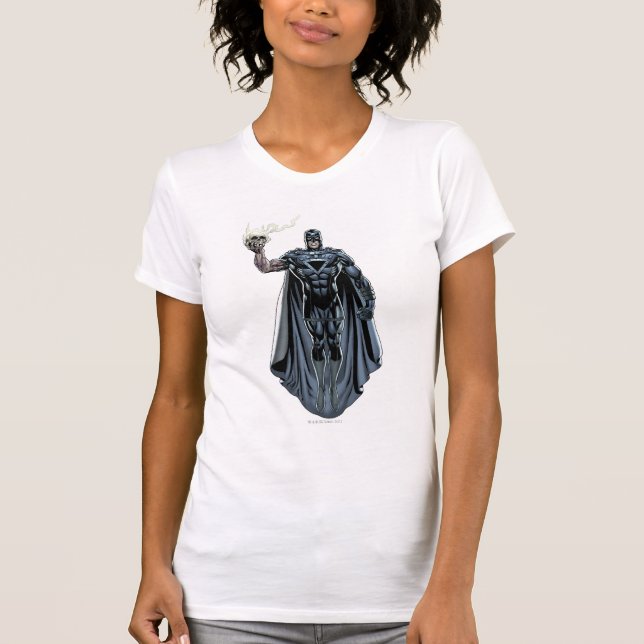Black Hand with Skull 2 T-Shirt (Front)