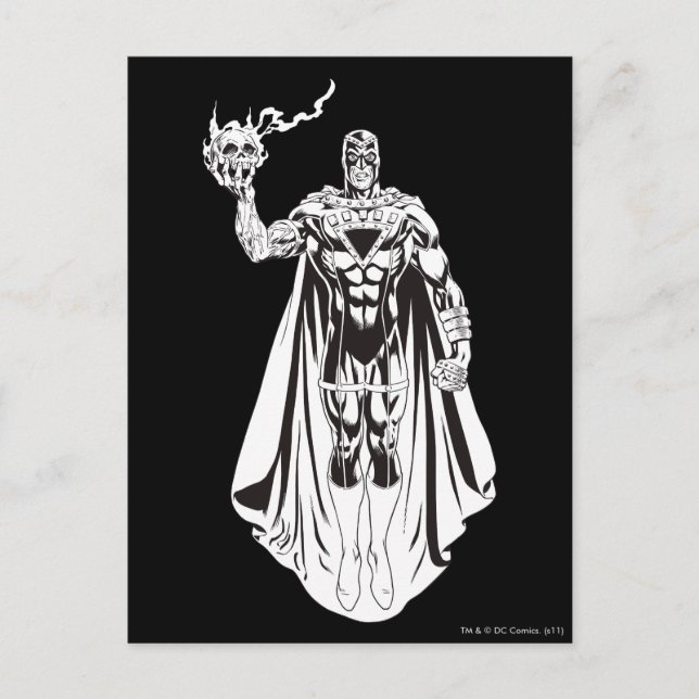 Black Hand with Skull 3 Postcard (Front)