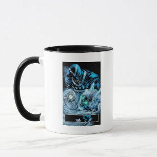Black Hand with Skull Panel Mug