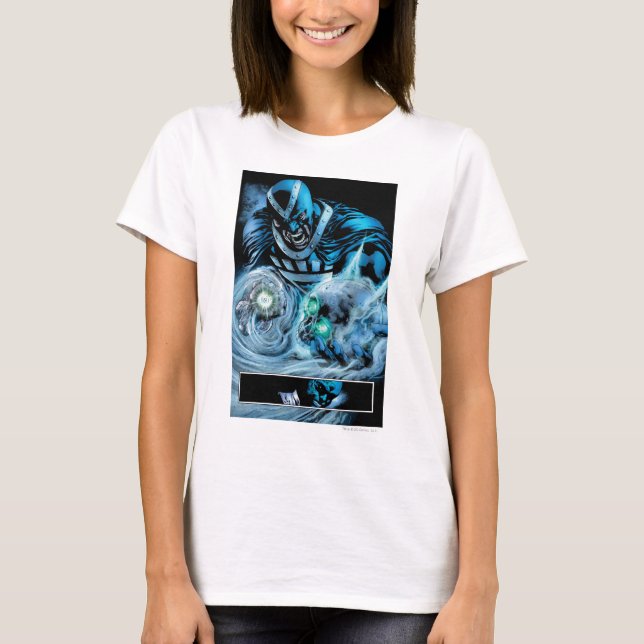 Black Hand with Skull Panel T-Shirt (Front)