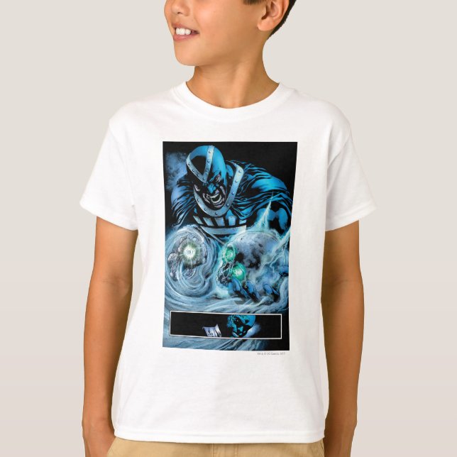 Black Hand with Skull Panel T-Shirt (Front)