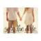 Black Handwritten Script Save the Date Postcard