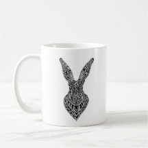 Black Hare mug