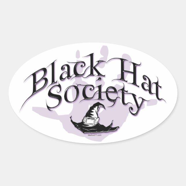 Black Hat Society Stickers (Front)