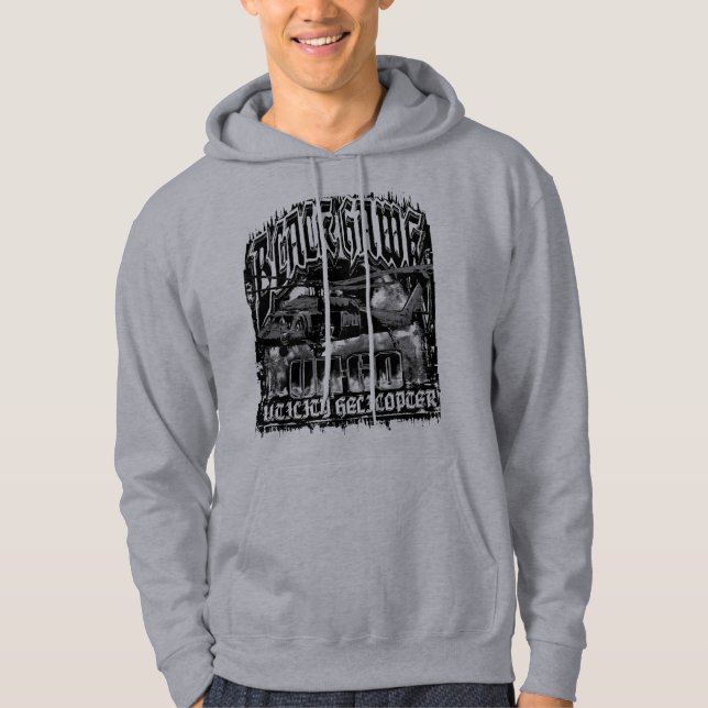 Black Hawk Hoodie (Front)