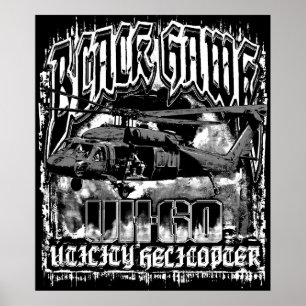 Black Hawk Poster