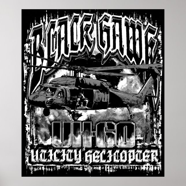 Black Hawk Poster (Front)