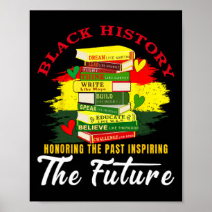 Black Hbcu Educated Women Melanated Black History Poster
