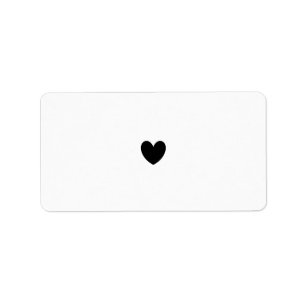 Black Heart Labels