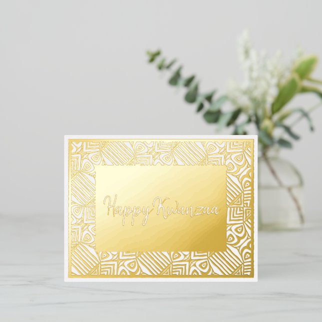 Black Heritage African American Holiday Kwanzaa (Standing Front)