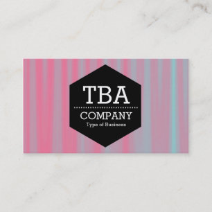 Black Hexagon - Abstract 090716(06) Business Card