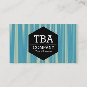 Black Hexagon - Abstract 090716(08) Business Card