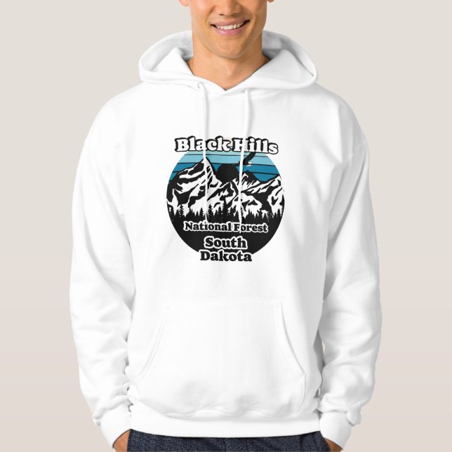 Black Hills National Forest,South Dakota Hoodie (Front)