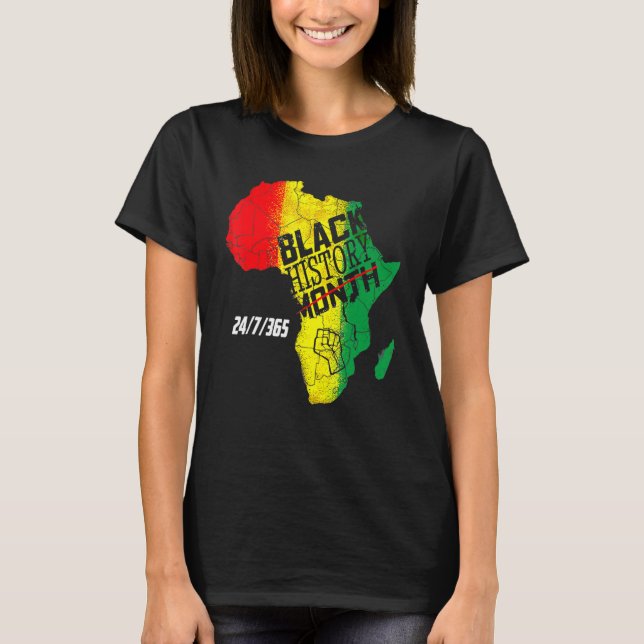 Black History 247365 Men Women Kids Black History  T-Shirt (Front)