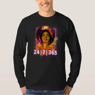 Black History 247365 Powerful Black Girl Magic T-Shirt