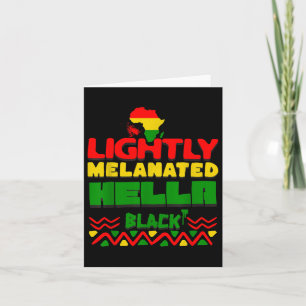 Black History A Black Woman Is Speaking Listen And Card
