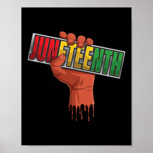 Black History Afro American African Freedom 1  Poster