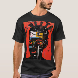 Black History Celebration Modern Abstract Identity T-Shirt