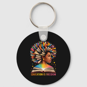 Black History Education Is Dom Books Black History Keychain
