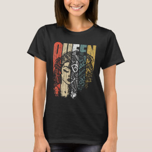 Black History for Women African Clothing Queen T-Shirt