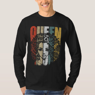 Black History for Women - Educated Strong Black Qu T-Shirt