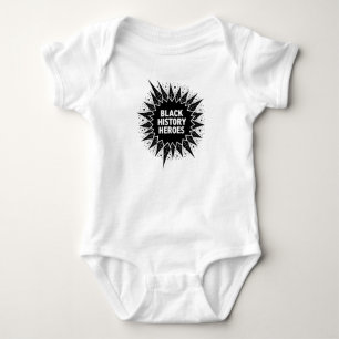 Black History Heroes Baby Bodysuit