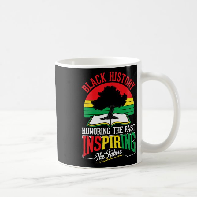Black History Honouring Past Inspiring Future June Coffee Mug (Right)