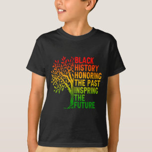 Black history honouring the past african pride T-Shirt