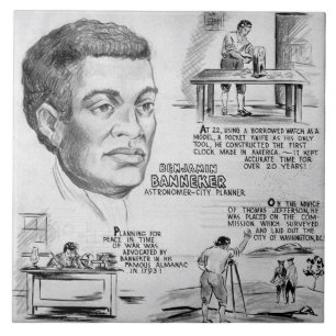Black History Icon: Benjamin Banneker, Scientist Tile