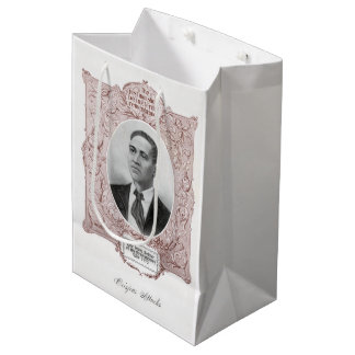 Black History Icons: Crispus Attucks, Martyr  Medium Gift Bag