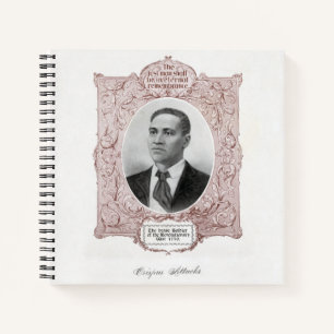 Black History Icons: Crispus Attucks, Martyr  Notebook