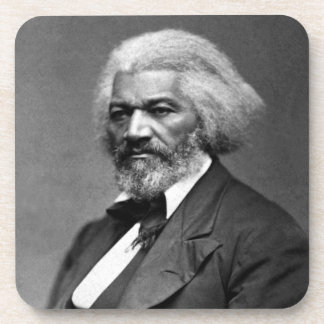 Black History Icons: Older Frederick Douglass Coaster