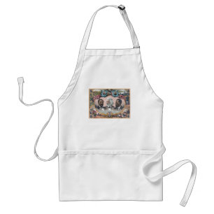 Black History Icons: With Frederick Douglass Standard Apron