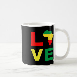 Black History Juneteenth Africa Love Men Women Boy Coffee Mug