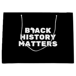 Black History Matters Grand sac cadeau