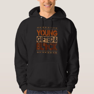 Black History Melanin Young Ed And Black Africa Hoodie