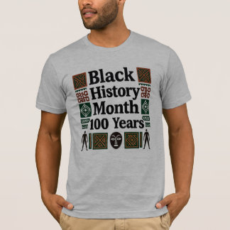 Black History Month 100th Anniversary T-Shirt