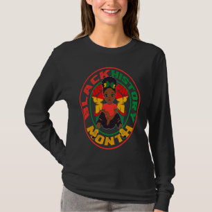 Black History Month 2022 BHM Melanin Queen Afrocen T-Shirt