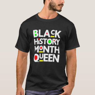Black History Month 2023 Queen Melanin African Ame T-Shirt