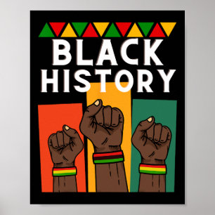 Black History Month 2025 African American For Man Poster