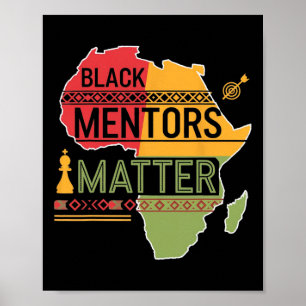 Black History Month 2025 Black Mentors Problem 2  Poster
