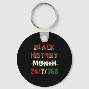 Black History Month 247365 African American Histor Keychain