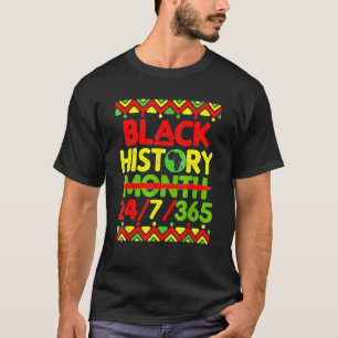 Black History Month 247365 African American Melani T-Shirt